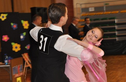 Kuba Bartyzel i Justynka Cieślak  5 miejsce w kategorii  14-15 E